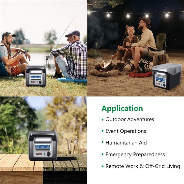 1500W Outdoor Portable Energy Storage System factory